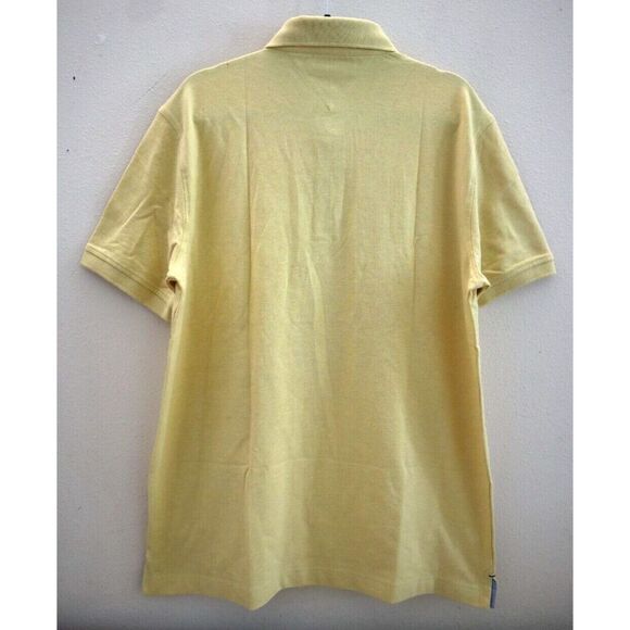 Tommy Hilfiger Men's Sz XL Yellow Heather Slim Fit S/S Tommy Polo Shirt - Picture 2 of 9